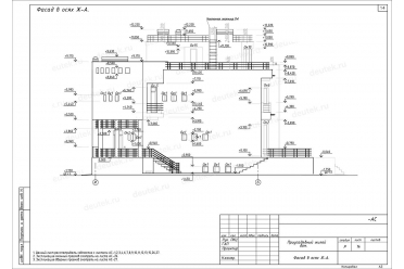 Проект дома в стиле хай тек с плоской крышей DT0265