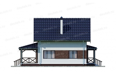 Проект дома с отличной планировкой 10 на 9 DT0537
