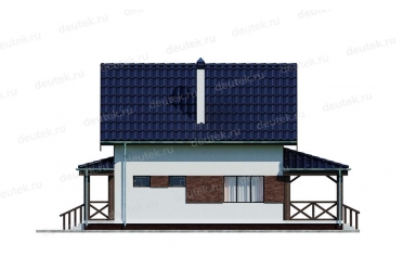 Проект дома с отличной планировкой 10 на 9 DT0537