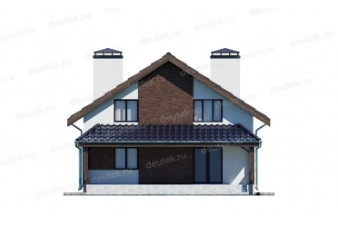 Проект дома с отличной планировкой 10 на 9 DT0537